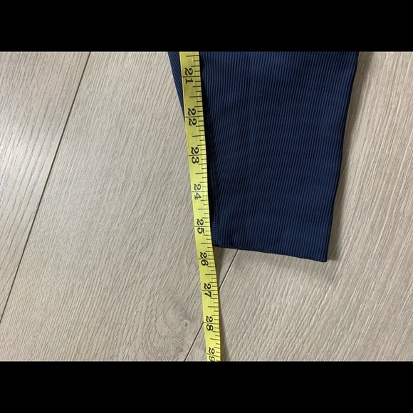 Lululemon Wunder Under Pant *Full-On Luon (Sashiko) Kanoko Twist Inkwell - Picture 9 of 11